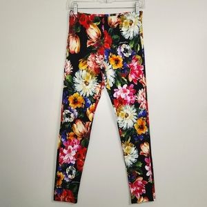 Dolce & Gabbana Girls/Women's Floral Leggings, Size 11/12 ~ EUC